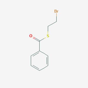 molecular formula C9H9BrOS B15434554 S-(2-Bromoethyl) benzenecarbothioate CAS No. 81110-22-7