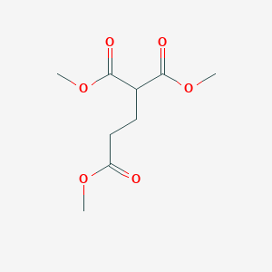 molecular formula C9H14O6 B154346 1,1,3-丙三羧酸三甲酯 CAS No. 1733-16-0
