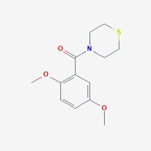 (2,5-Dimethoxyphenyl)(thiomorpholin-4-yl)methanone