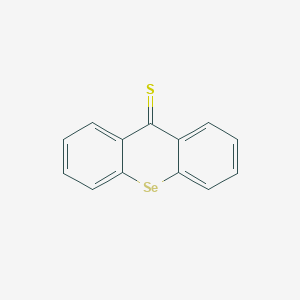 molecular formula C13H8SSe B15434620 9H-Selenoxanthene-9-thione CAS No. 80683-67-6