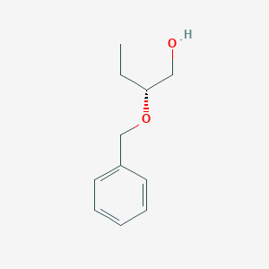 molecular formula C11H16O2 B15434628 (2R)-2-(Benzyloxy)butan-1-ol CAS No. 84994-62-7