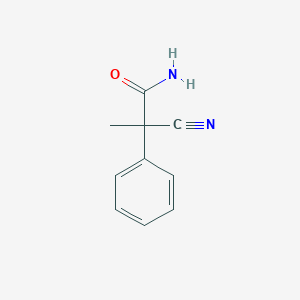 2-Cyano-2-phenylpropanamide