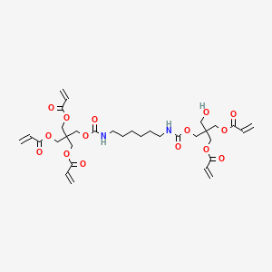 2-(Hydroxymethyl)-5,14-dioxo-2,17,17-tris(((1-oxoallyl)oxy)methyl)-4,15-dioxa-6,13-diazaoctadecane-1,18-diyl diacrylate