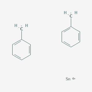 molecular formula C14H14Sn+2 B15434681 Tin(2+), bis(phenylmethyl)- CAS No. 80926-63-2