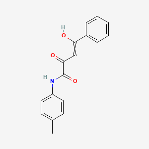 4-hydroxy-N-(4-methylphenyl)-2-oxo-4-phenylbut-3-enamide