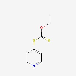 O-Ethyl S-pyridin-4-yl carbonodithioate