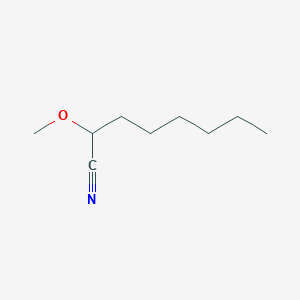 2-Methoxyoctanenitrile