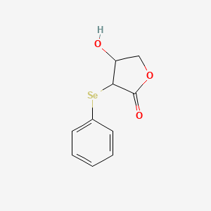 4-Hydroxy-3-(phenylselanyl)oxolan-2-one