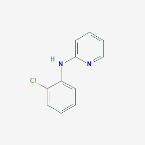 molecular formula C11H9ClN2 B15434854 N-(2-Chlorophenyl)pyridin-2-amine CAS No. 81416-26-4