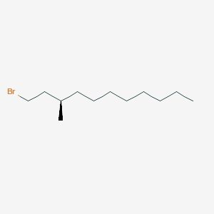 molecular formula C12H25Br B15434906 (3R)-1-Bromo-3-methylundecane CAS No. 84567-95-3