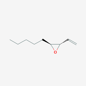 molecular formula C9H16O B15434918 (2S,3S)-2-Ethenyl-3-pentyloxirane CAS No. 86210-24-4