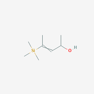 4-(Trimethylsilyl)pent-3-en-2-ol