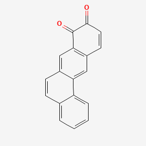 molecular formula C18H10O2 B15434992 Benz(a)anthracene-8,9-dione CAS No. 82120-26-1