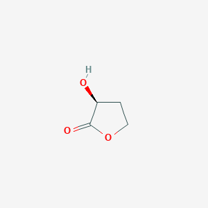 molecular formula C4H6O3 B015435 (S)-3-Hydroxydihydrofuran-2(3H)-one CAS No. 52079-23-9