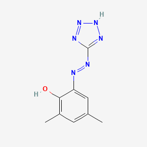 2,4-Dimethyl-6-[2-(2H-tetrazol-5-yl)hydrazinylidene]cyclohexa-2,4-dien-1-one