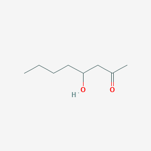 molecular formula C8H16O2 B15435017 2-Octanone, 4-hydroxy- CAS No. 82150-00-3