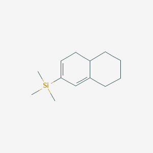 (4,4a,5,6,7,8-Hexahydronaphthalen-2-yl)(trimethyl)silane