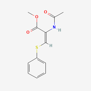 methyl (E)-2-acetamido-3-phenylsulfanylprop-2-enoate