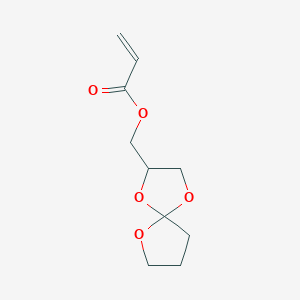 (1,4,6-Trioxaspiro[4.4]nonan-2-yl)methyl prop-2-enoate