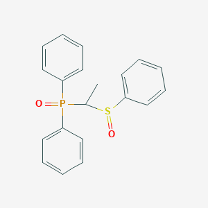 [1-(Benzenesulfinyl)ethyl](oxo)diphenyl-lambda~5~-phosphane