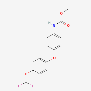 Methyl {4-[4-(difluoromethoxy)phenoxy]phenyl}carbamate