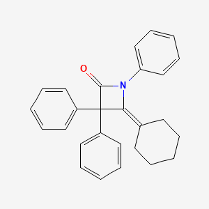 4-Cyclohexylidene-1,3,3-triphenylazetidin-2-one