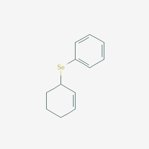 Benzene, (2-cyclohexen-1-ylseleno)-