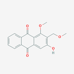 9,10-Anthracenedione, 3-hydroxy-1-methoxy-2-(methoxymethyl)-