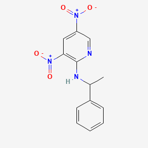 3,5-Dinitro-N-(1-phenylethyl)pyridin-2-amine