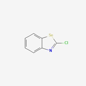 molecular formula C7H4ClNSe B15435859 Benzoselenazole, 2-chloro- CAS No. 85902-47-2