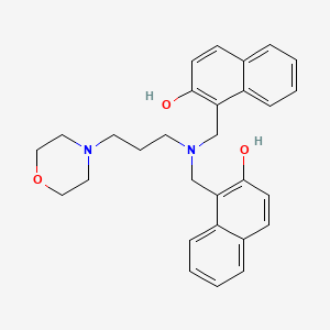 1,1'-[{[3-(Morpholin-4-yl)propyl]azanediyl}bis(methylene)]di(naphthalen-2-ol)