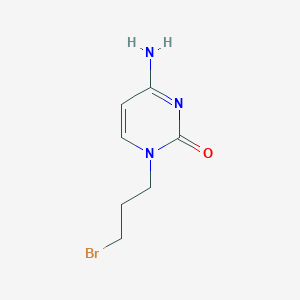 4-Amino-1-(3-bromopropyl)pyrimidin-2(1H)-one