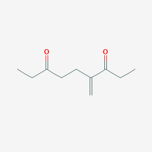 molecular formula C10H16O2 B15435973 4-Methylidenenonane-3,7-dione CAS No. 81977-26-6