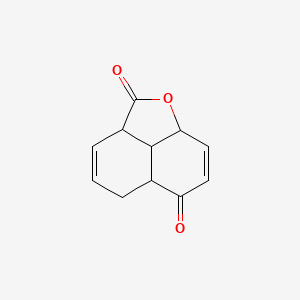 5,5a,8a,8b-Tetrahydro-2h-naphtho[1,8-bc]furan-2,6(2ah)-dione