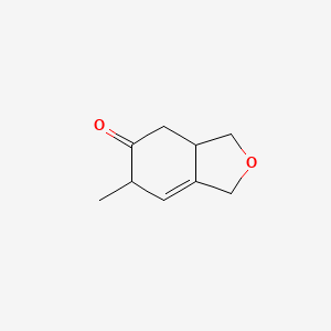 6-Methyl-1,3a,4,6-tetrahydro-2-benzofuran-5(3H)-one