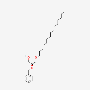 1-Propanol, 3-(hexadecyloxy)-2-(phenylmethoxy)-, (S)-