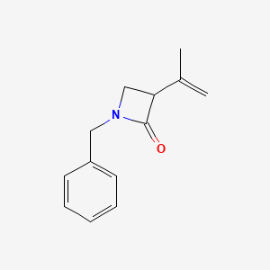 1-Benzyl-3-(prop-1-en-2-yl)azetidin-2-one