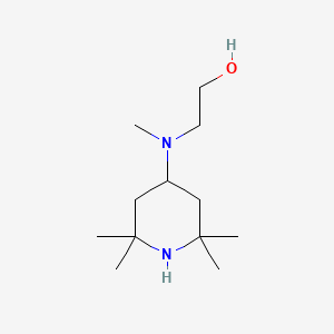 2-[Methyl(2,2,6,6-tetramethylpiperidin-4-yl)amino]ethan-1-ol