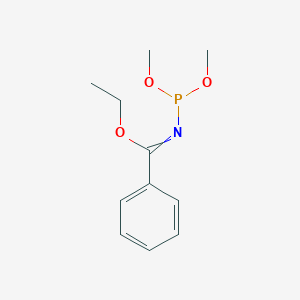 Ethyl N-(dimethoxyphosphanyl)benzenecarboximidate