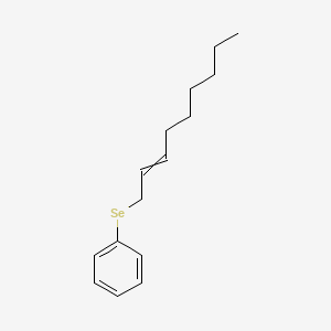 [(Non-2-en-1-yl)selanyl]benzene