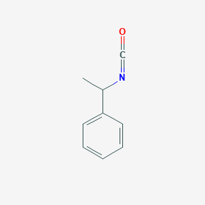 molecular formula C9H9NO B154366 （1-异氰酸乙基）苯 CAS No. 1837-73-6