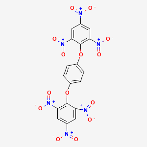 1,1'-[1,4-Phenylenebis(oxy)]bis(2,4,6-trinitrobenzene)