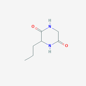 3-Propylpiperazine-2,5-dione