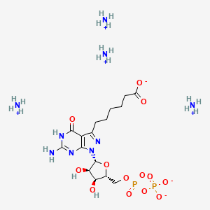 7-(5-Carboxypentyl)guanosine 5'-diphosphate