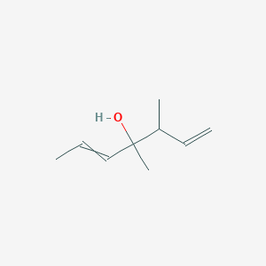 3,4-Dimethylhepta-1,5-dien-4-ol