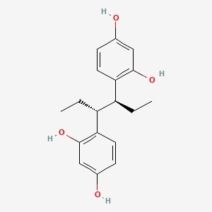 Resorcinol, 4,4'-(1,2-diethylethylene)di-