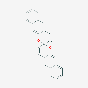 molecular formula C26H18O2 B15436949 3-Methyl-2,2'-spirobi[naphtho[2,3-b]pyran] CAS No. 78525-59-4