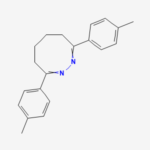 3,8-Bis(4-methylphenyl)-4,5,6,7-tetrahydro-1,2-diazocine