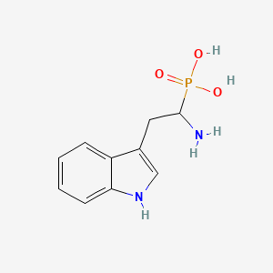 [1-amino-2-(1H-indol-3-yl)ethyl]phosphonic acid