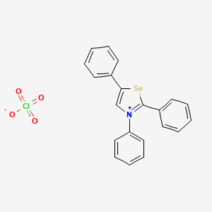 2,3,5-Triphenyl-1,3-selenazol-3-ium perchlorate